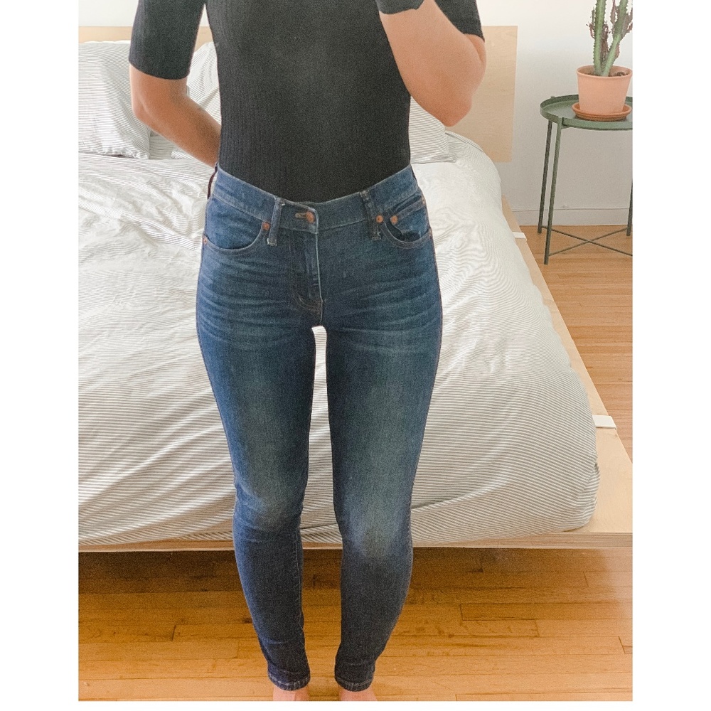 Madewell 9" High Riser Skinny Skinny Jeans, 24